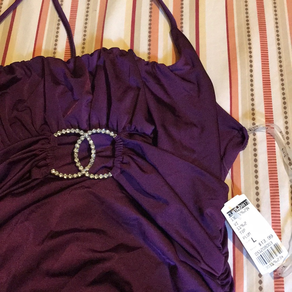 🍭Vi Plum Top